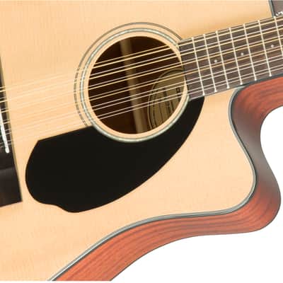 Fender CD-60SCE Dreadnought 12-string Walnut FB Natural image 3