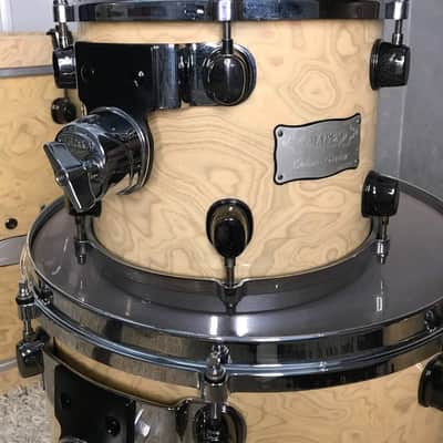 Mapex Orion Classic Series 5-Piece Shell Pack (22/16/14/12/10) - Antique Ivory Birdseye Maple image 9