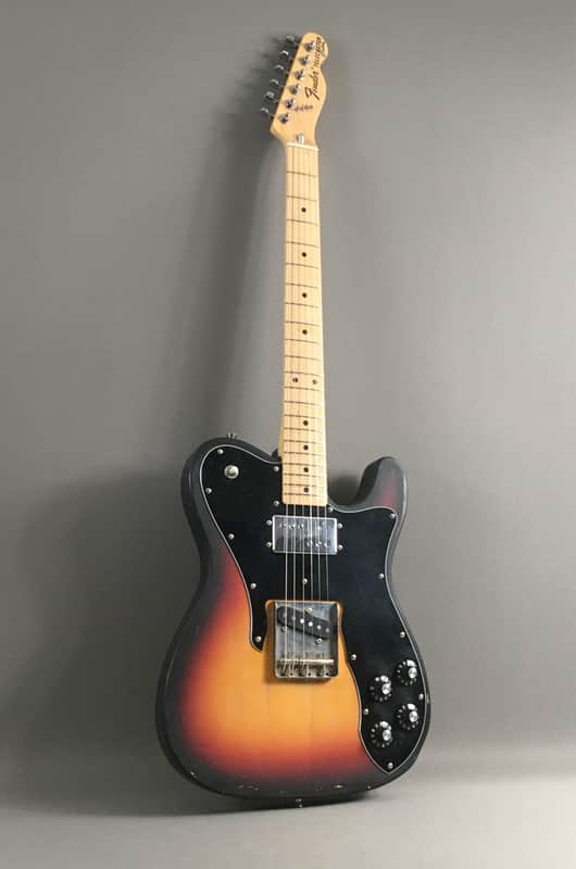 ギター Fender JAPAN Telecaster Custom TC72 Vintage Fender Japan TC-72 Telecaster “Custom” Three Tone Sunburst