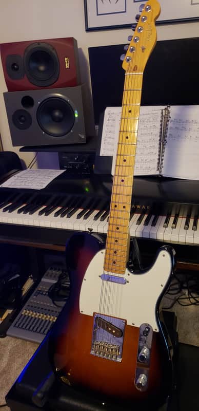 Fender American Standard Telecaster - Tri-Tone Sunburst image 1