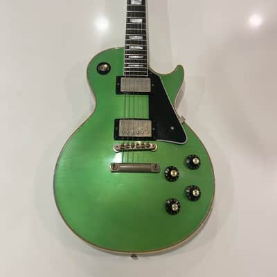 Rare Jade Green Gibson Custom Shop Murphy Lab '68 Les Paul Custom Reissue Light Aged image 2