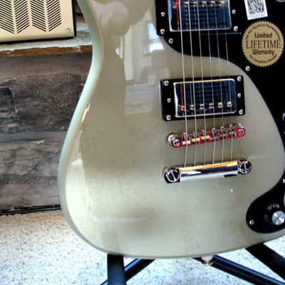 Epiphone Limited Edition Wilshire Pro, TV Silver Custom Shop (Rare) in Hard Case image 6