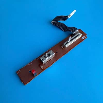 YAMAHA YPR-7 Keyboard Part: Volume Slider & ON/OFF Switch Board PCB [XC076-3/5]