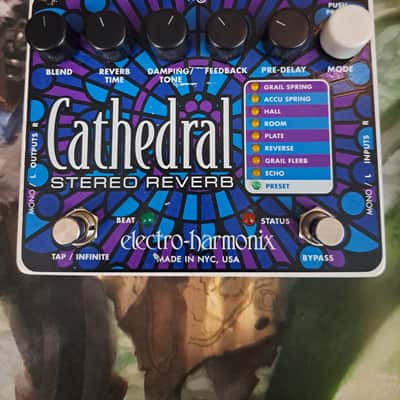 Electro-Harmonix Cathedral Stereo Reverb 2009 - 2020 - Blue / Purple image 2