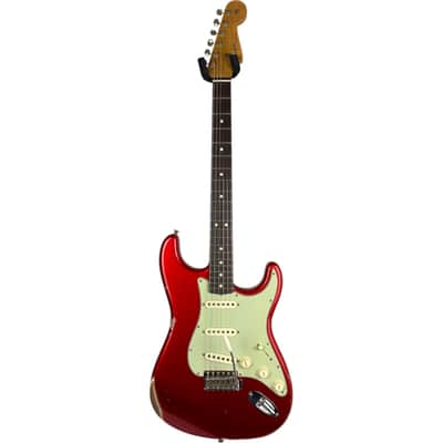 Fender Custom Shop ’63 Stratocaster Relic MBD 2023 - Candy Apple Red image 3