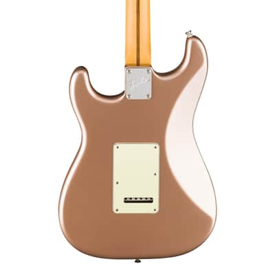 Fender American Professional Classic Stratocaster - Maple Fingerboard, Faded Firemist Gold image 3