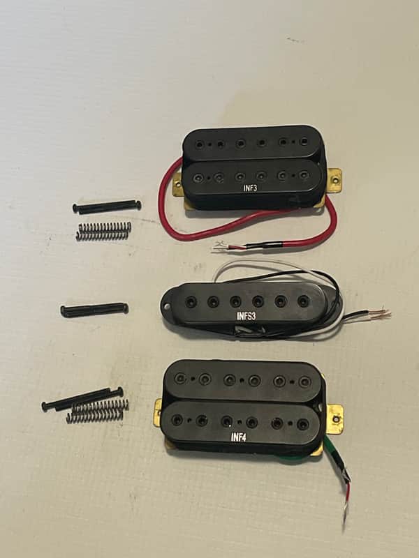 2000's Ibanez RG Series Guitar INF3 INFS3 INF4 Humbucker Single Coil Pickup Set image 1