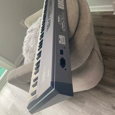 Korg N264 76-Key Music Workstation 1990s - Gray image 4