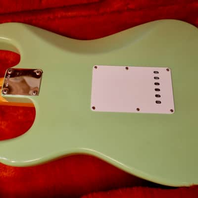 Fender AVRI '57 Reissue Stratocaster 1990 - Seafoam Green image 11