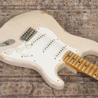 Fender Custom Shop LTD Fat '54 Relic Stratocaster - 2024 - White Blonde image 18