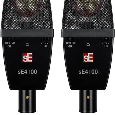 Pair Se Electronics sE4100 Large-Diaphragm Cardioid Condenser Microphones image 2