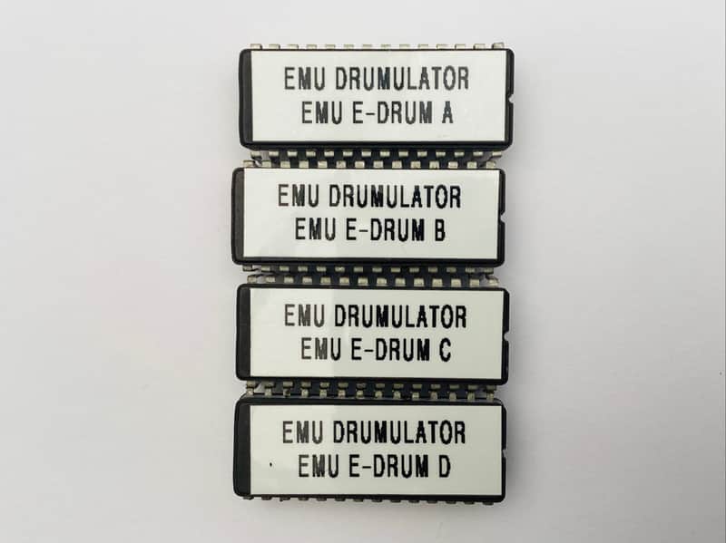 Custom Emu E-Drum1 EPROM Drumkit Set For The Emu Drumulator image 1