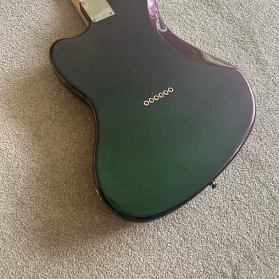 (Guitar Garage Build) Fender Jazzcaster Chameleon Green image 6