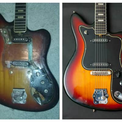 VINTAGE Musima DeLuxe 25 V 1982 Tobacco Sunburst image 14