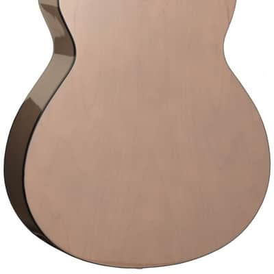 Tanglewood Azure Series TA4CEGY Electro-Acoustic Super Folk Cutaway, Through Grey Gloss image 2