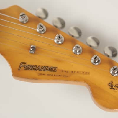1980s Fernandes “The Revival” RST-50 ’64 Model MIJ Stratocaster Rare Burgundy Mist Metallic (BUM) image 16