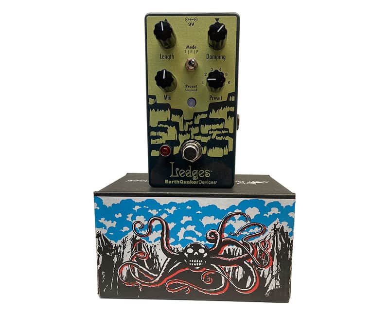 Earthquaker Devices Ledges Tri-Dimensional Reverb Pedal - B-Stock image 1