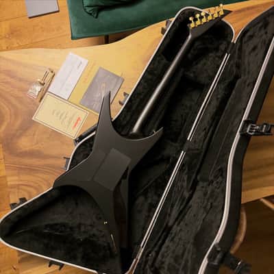 Jackson USA Warrior Custom Shop 2014 JCS Special Edition Slab Body, Black & Gold - Seymour Duncan Black Winter Pickups image 18