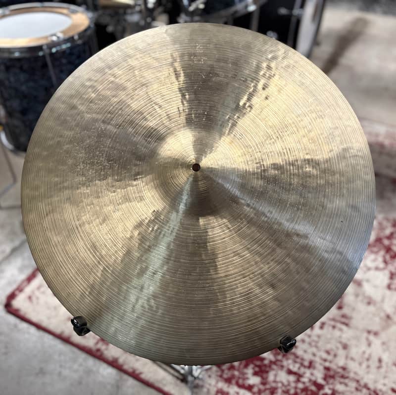 K. Zildjian 22" Ride Cymbal New Stamp 1972-1977 image 1