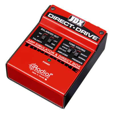 Radial Engineering JDX Direct-Drive Amp Simulator & DI Box image 1