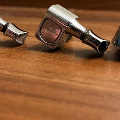 Schaller Deluxe Tuners for Telecaster Deluxe / “The Strat” 1970s 1980s - Chrome image 7