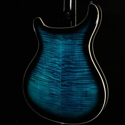PRS SE Hollowbody II Piezo Peacock Blue Smokeburst (464) image 2