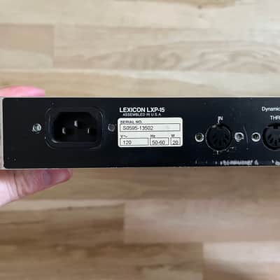 Lexicon LXP-15 Multi-Effects Processor 1990s - Black image 16