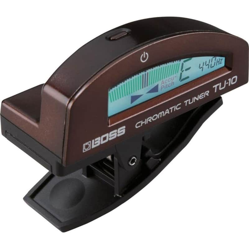 Boss TU-10 Chromatic Tuner, Brown image 1