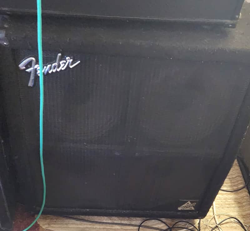 Fender HM 4-12-A 100w Slanted Cabinet GREAT SOUNDING CABINET!! VINTAGE!! GREAT COND!! WORKS GREATS image 1