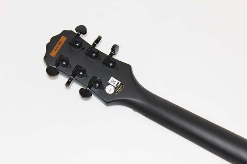Epiphone Goth Flat Black Les Paul Studio Electric Guitar | Reverb