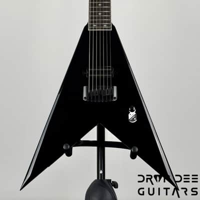 ESP LTD Jack Simmons JS-7 Baritone 7-String Electric Guitar w/ Case - Black image 1