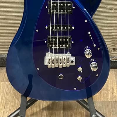 Tokai Talbo Blazing Fire Wilkinson Aluminum 2000s - Platinum Blue image 2