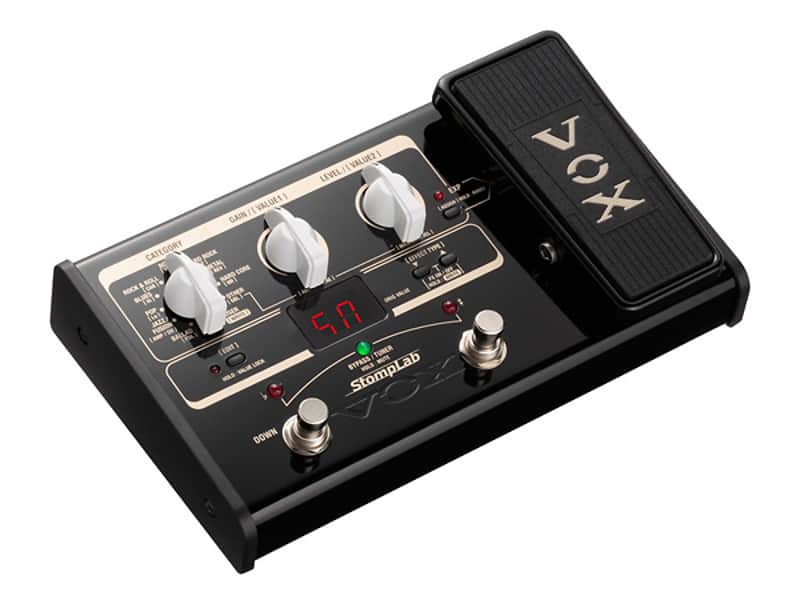 VOX Stomplab IIG Guitar Multi-Effects Pedal w/Expression Pedal (2G) image 1