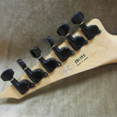 1991 Fender Heartfield Talon II Electric Blue Floyd Rose & Dimarzio's Orig Case Free US Shipping! image 9