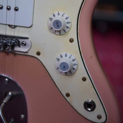 Noizemaker Jazzmaster Shell Pink Montys Pickups Spitfire Pickguard Mastery image 8
