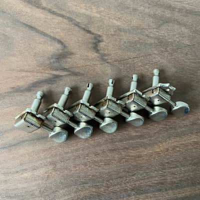 6-in-line Deluxe Tuner Set With Pin - Nickel image 3
