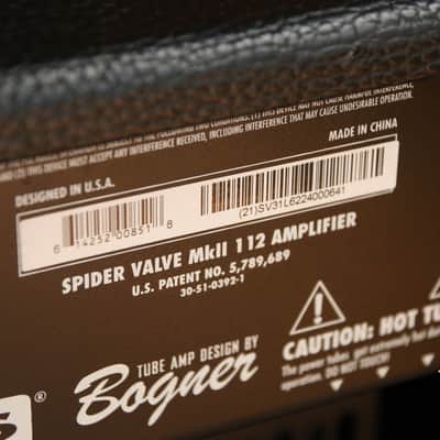 Line 6 Spider Valve 112 MkII 40-Watt 1x12" Digital Modeling Guitar Combo 2009 - 2012 - Black image 4