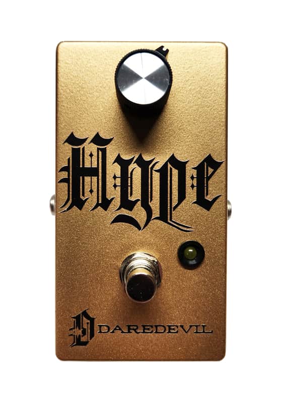 Daredevil Pedals Hype FET Boost 2026 in Gold image 1