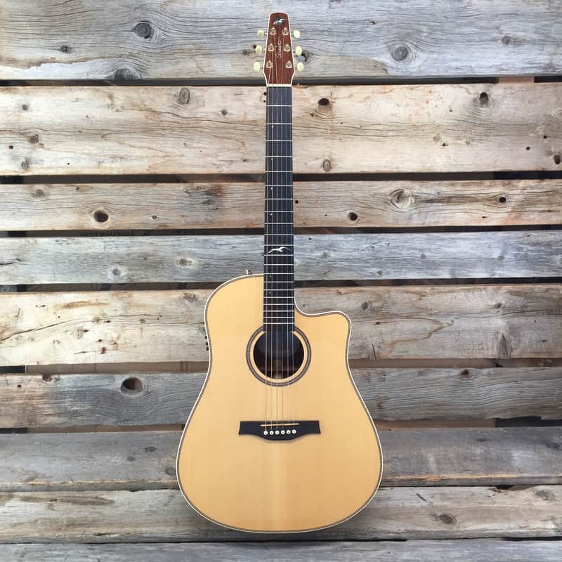 Seagull Artist Studio Cutaway Deluxe QII Acoustic / Electric Guitar image 1