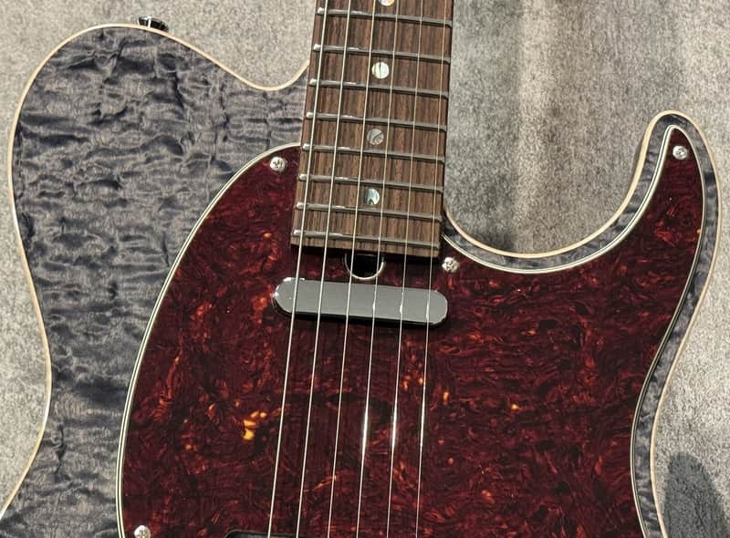 T's Guitars DTL-Classic 22 Trans Black[Made in Japan] | Reverb