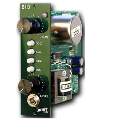 BURL Audio B1D 500 Series Mic Preamp/DI (Brand New) image 2
