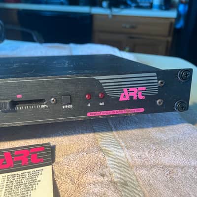 ART Multiverb LT Effects processor with original effects list/quick start guide, and rack mount bolts and washers. image 4