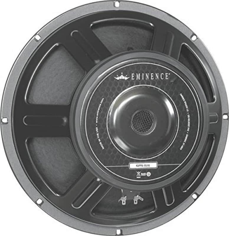 Eminence American Standard Kappa-15LFA 15" Pro Audio Speaker, 600 Watts at 8 Ohms, Black image 1