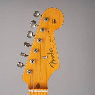 Fender '57 American Vintage Reissue Stratocaster - 2011 - Black over Daphne Blue w/OHSC image 3