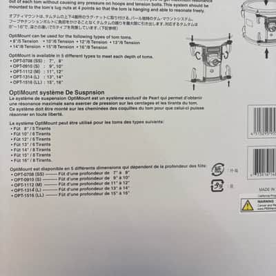 Pearl Floor Tom to Bass Drum Conversion Kit for 15" and 16" Floor Toms image 3