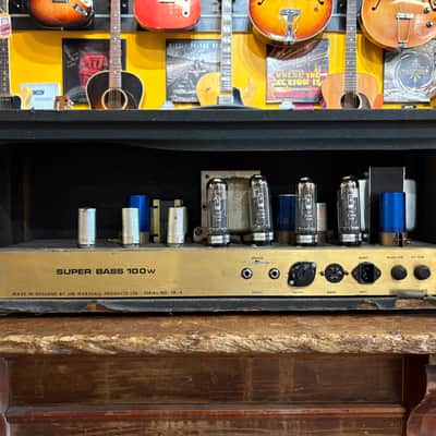 Marshall Super Bass 100w Head 1970 image 9