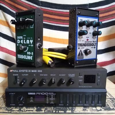 Will Systems MAB-303 analog clone 90s w/ 3 effects Pedals Bundle image 1