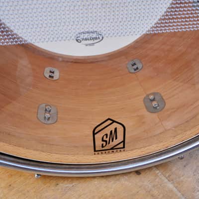 Beverley/ Premier Custom Walnut Snaredrum 14" x 9,5" 70s UK Made image 12