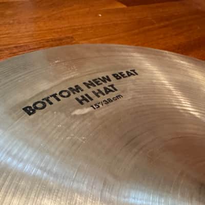 Zildjian 15" A Series New Beat Hi-Hat Cymbals (Pair) 1982 - 2012 - Traditional image 6