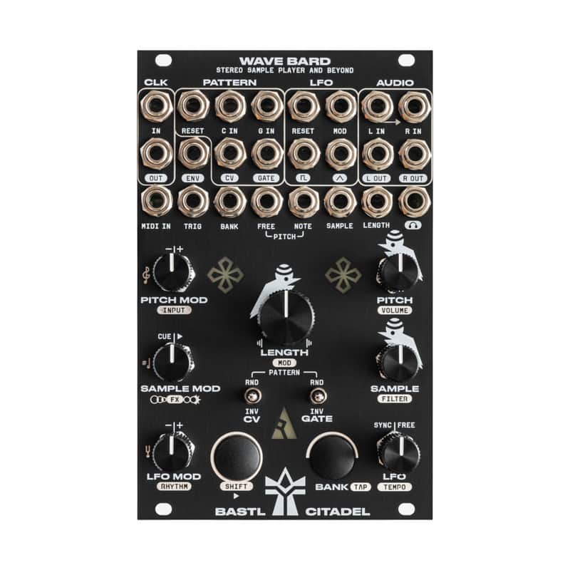Bastl Instruments Citadel Wave Bard Eurorack Sample Player Module image 1